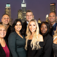 The Meraki Integrative owner with members of the clinic team in New York City